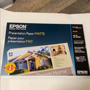 Epson presentation paper Matte 100 sheets 13”x19”